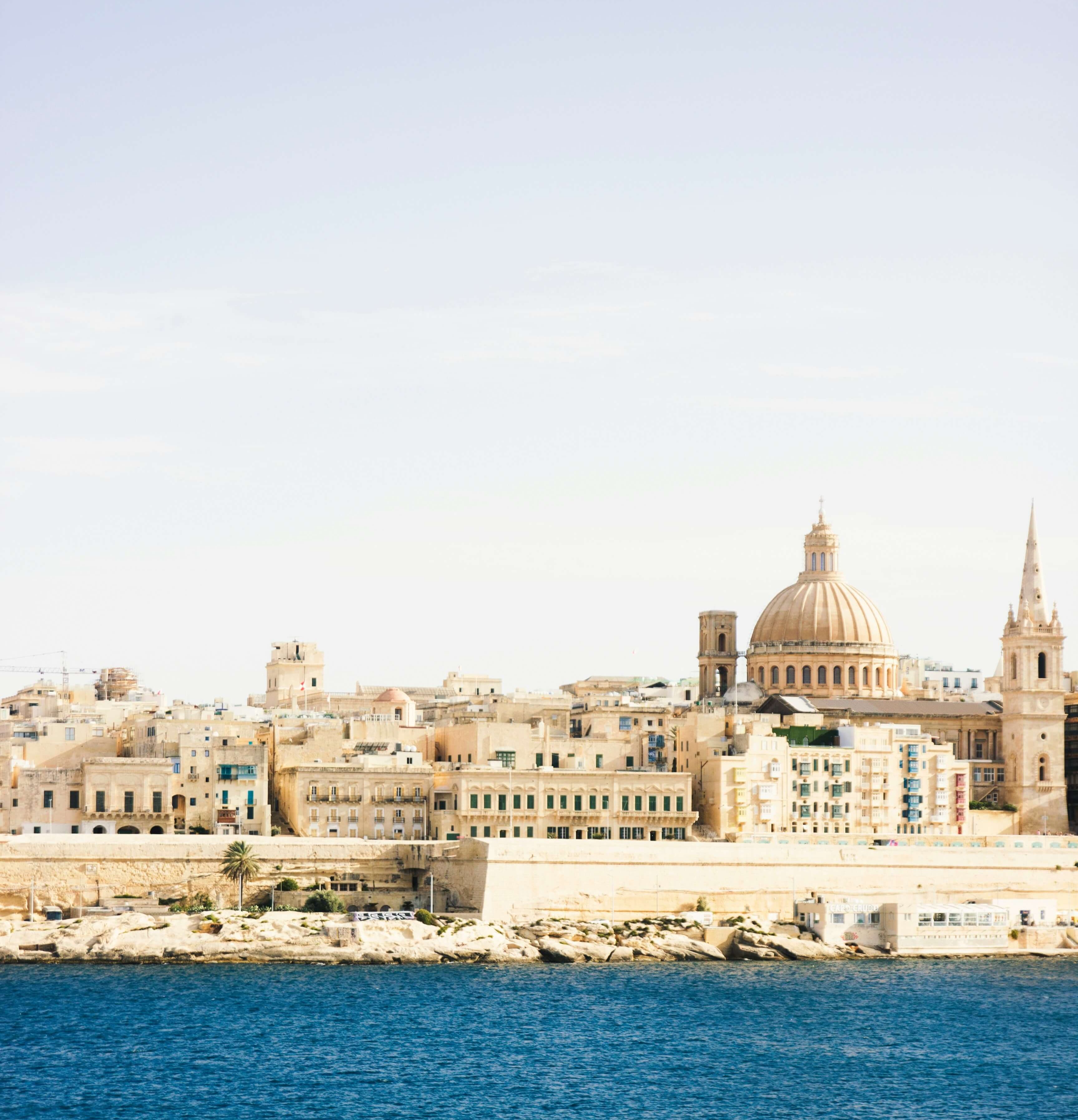Valletta Malta waterfront from Unsplash